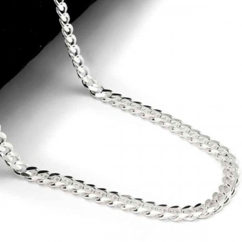 Mens Necklace - Silver - 03