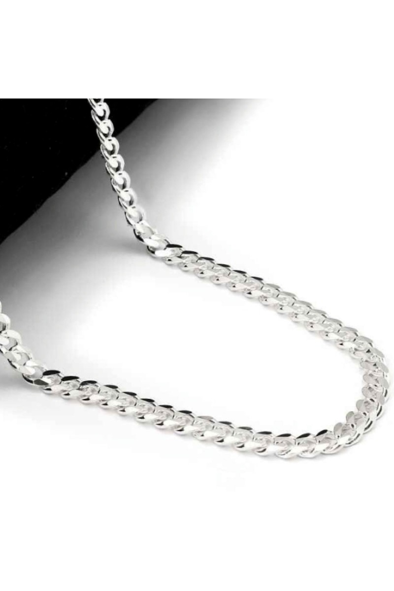 Mens Necklace - Silver - 03