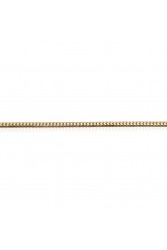 Mens Necklace - Stainless Steel - Gold - 015
