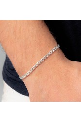 Mens Bracelet - Silver - 5018