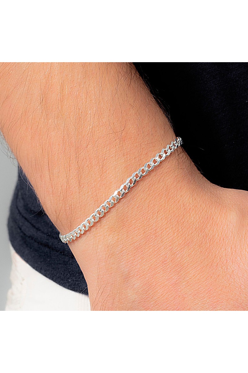Mens Bracelet - Silver - 5018