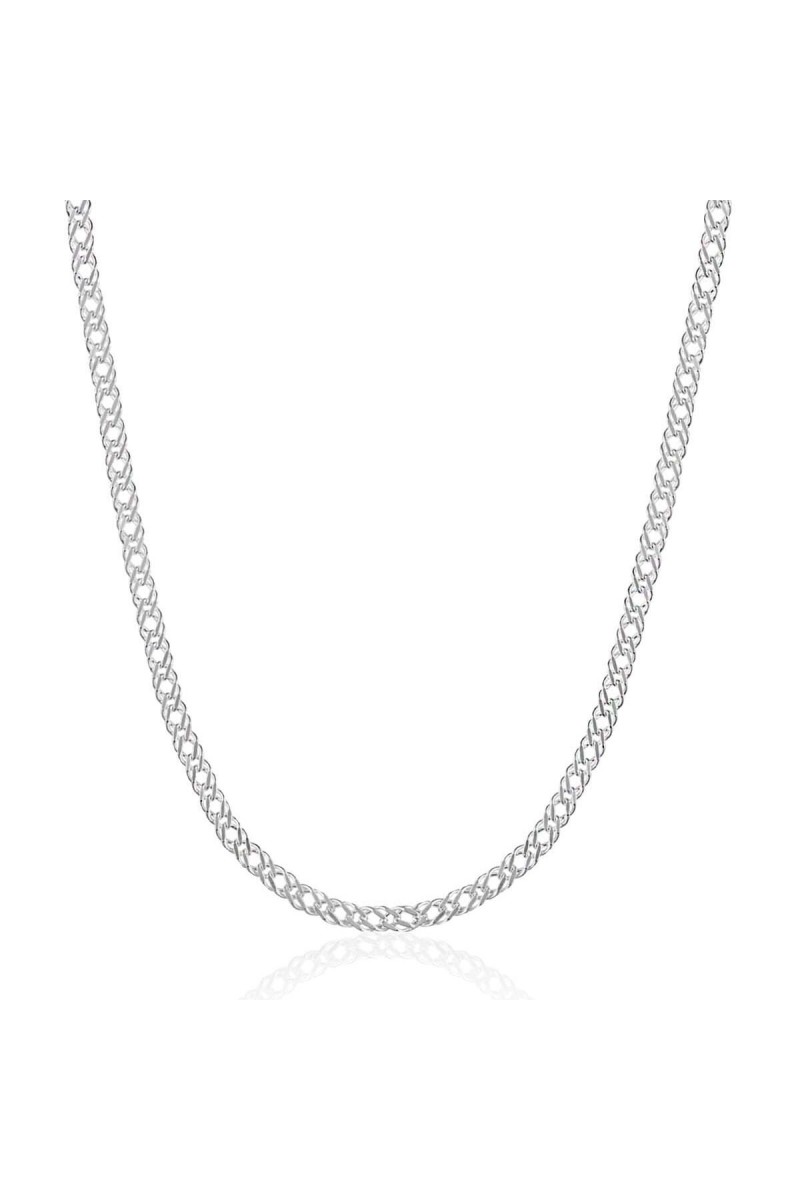 Mens Necklace - Silver - 3015