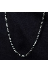 Mens Necklace - Silver - 3025