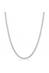 Mens Necklace - Silver - 3082