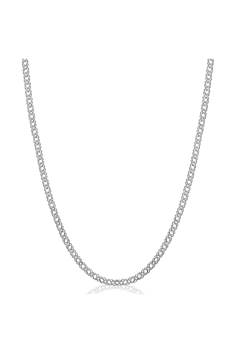 Mens Necklace - Silver - 3082