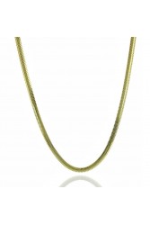 Mens Necklace - Silver Gold - 02