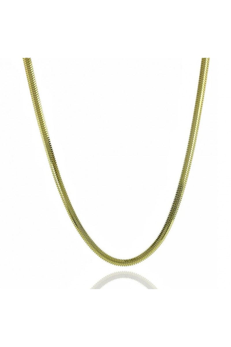 Mens Necklace - Silver Gold - 02