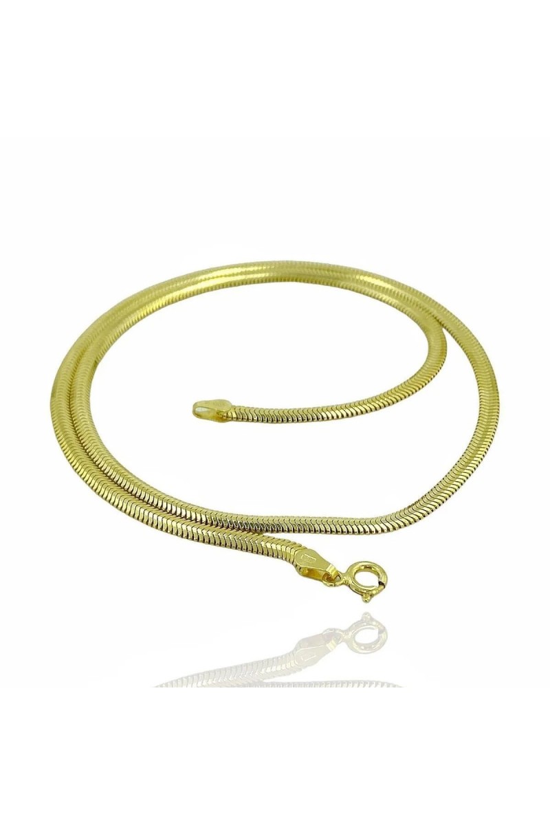 Mens Necklace - Silver Gold - 02