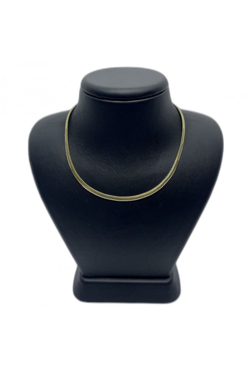 Mens Necklace - Silver Gold - 02