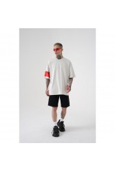 Unisex Oversized T-shirt  - Gray - 2