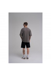 Unisex Oversized T-shirt - Dark Gray - Duck