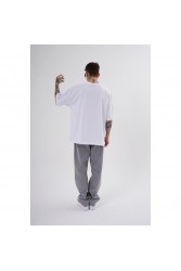 Unisex Oversized T-shirt - White - Disorder