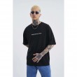 Unisex Oversized T-shirt - Black - Dangerous But Fun
