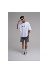 Unisex Oversized T-shirt - White - Hunt Your Dream