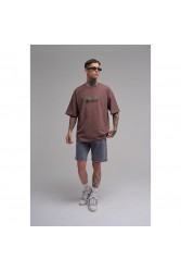 Unisex Oversized T-shirt - Damson - Hunt Your Dream