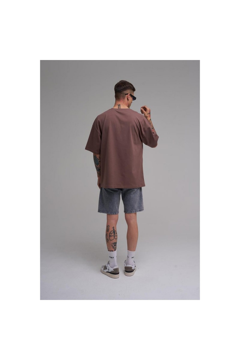 Unisex Oversized T-shirt - Damson - Hunt Your Dream