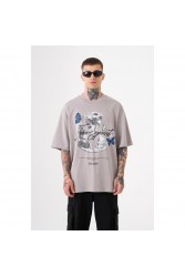 Unisex Oversized T-shirt - Ice Gray - Free Spirit