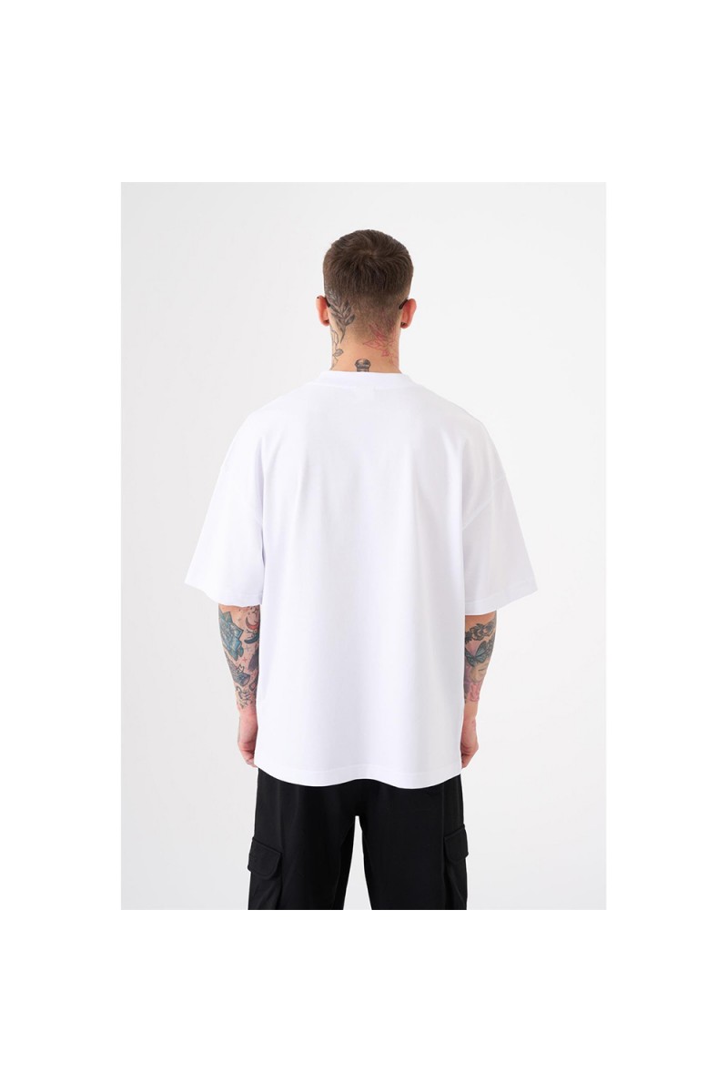 Unisex Oversized T-shirt - White - Free Spirit