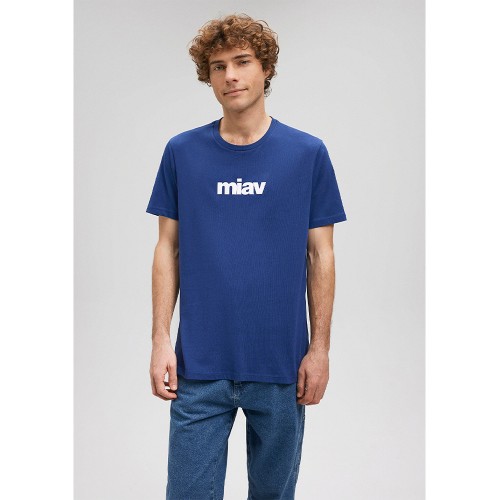 Mens T-shirt - Dark Blue - Miav