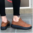 Mens Sneakers - Black Tan - 0134