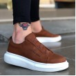 Mens Sneakers - Tan - 0134