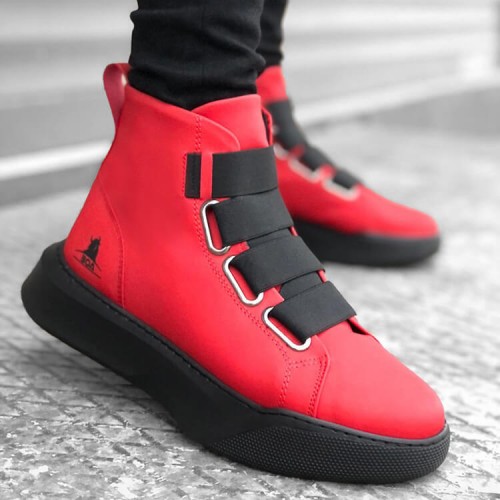 Men’s Boots - Red - 0142