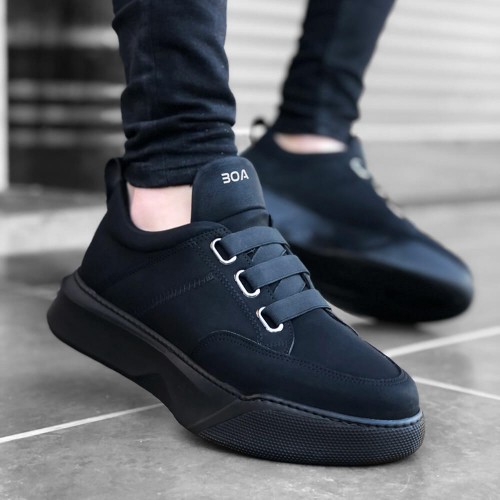 Mens Sneakers - Black - 0160