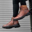 Mens Boots - Tan - 0184
