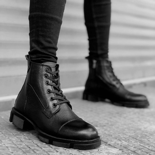 Mens Boots - Black - 0185