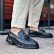 Mens Loafer - Black - 0240