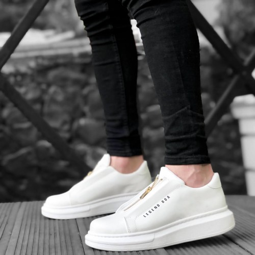 Mens Sneakers - White - 0310