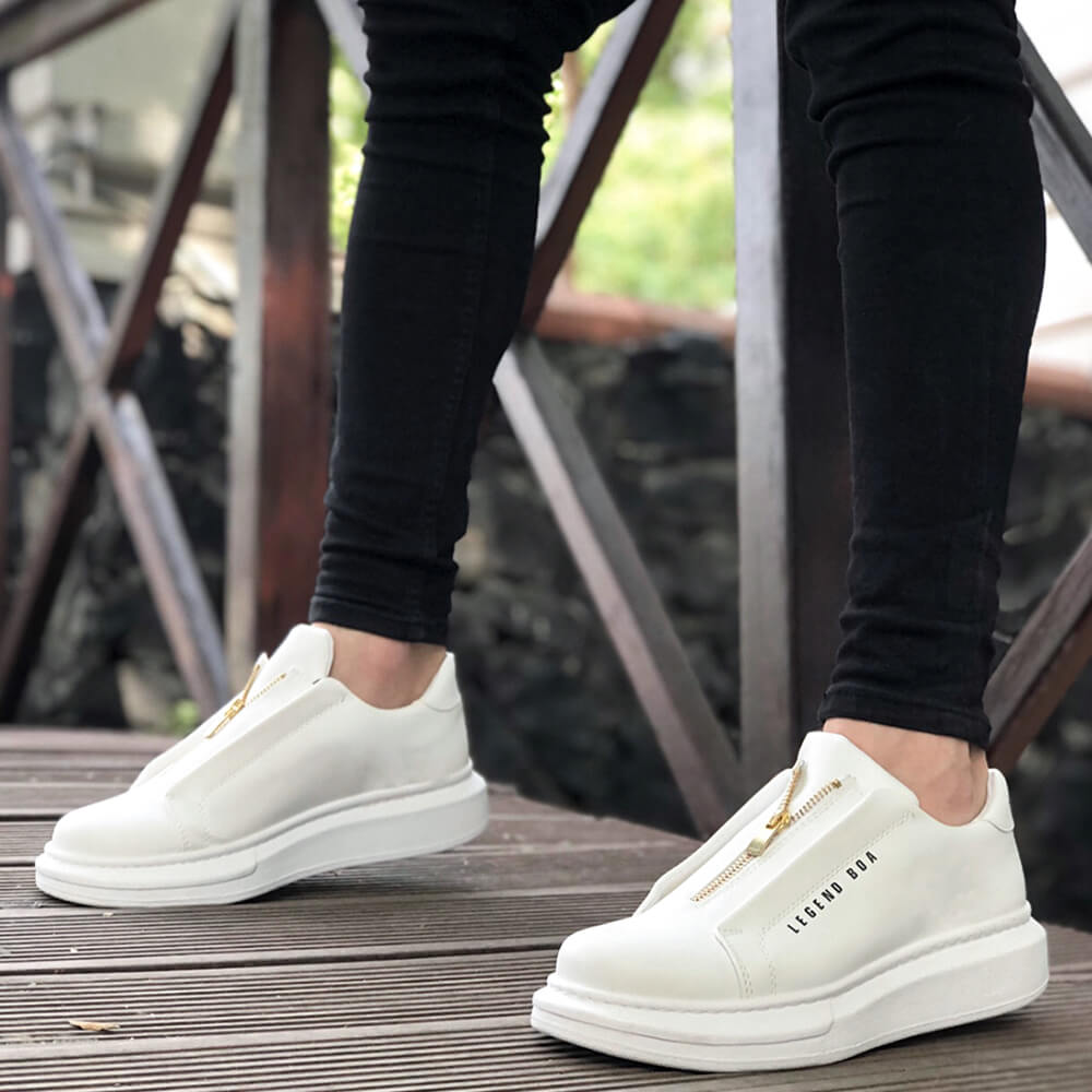 Mens Sneakers - White - 0310
