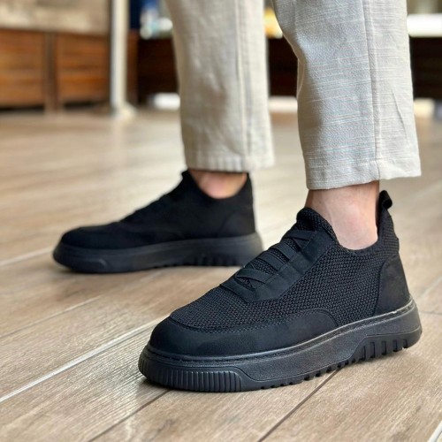 Mens Sneakers - Black - 0911