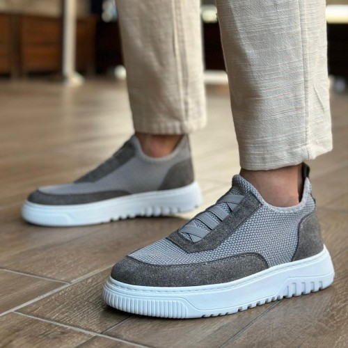 Mens Sneakers - Gray - 0911