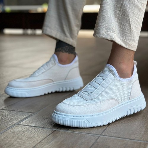 Mens Sneakers - White - 0911