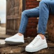 Mens Sneakers - White - 505
