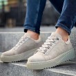 Mens Sneakers - Beige Suede - 505