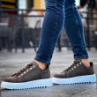 Mens Sneakers - Brown - 505