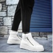 Mens Boots - White - 512