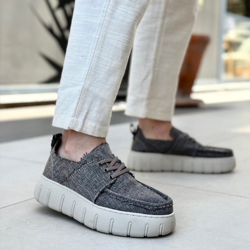 Mens Casual Shoes - Brown - 676