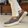Mens Casual Shoes - Brown - 676