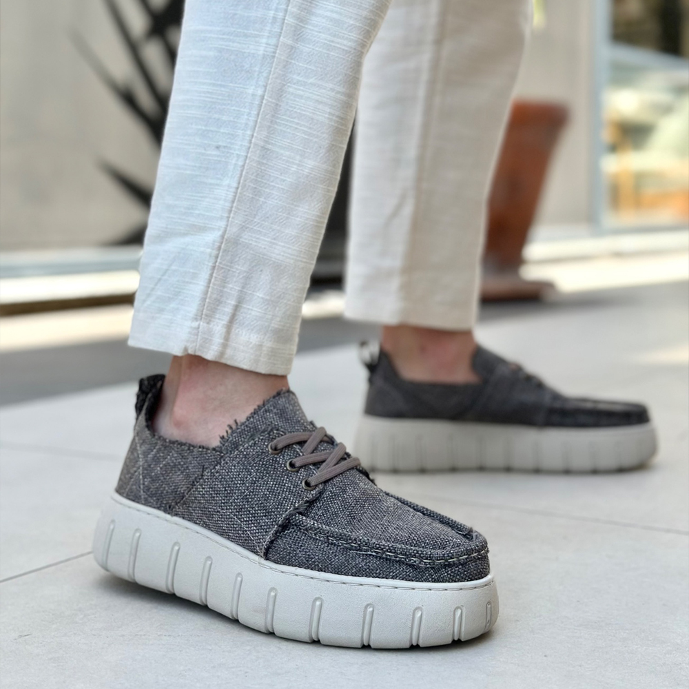 Mens Casual Shoes - Brown - 676