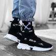 Mens Sneakers - Black White - Agron