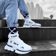 Mens Sneakers - White - Agron
