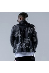 Mens Varsity Jackets - Best Start Biker - Black