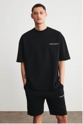 Mens Short Track Suit - Comfort Fit - Black
