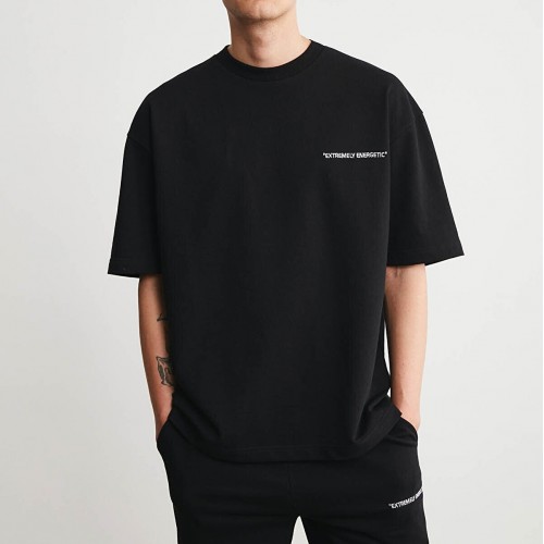 Mens Short Track Suit - Comfort Fit - Black