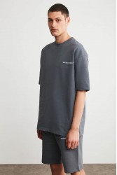 Mens Short Track Suit - Comfort Fit - Gray