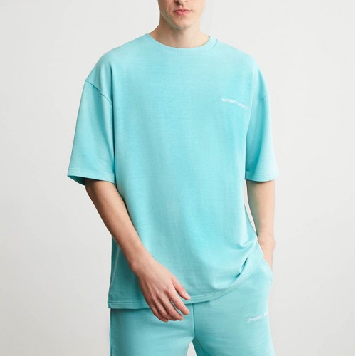 Mens Short Track Suit - Comfort Fit - Mint Green