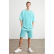Mens Short Track Suit - Comfort Fit - Mint Green